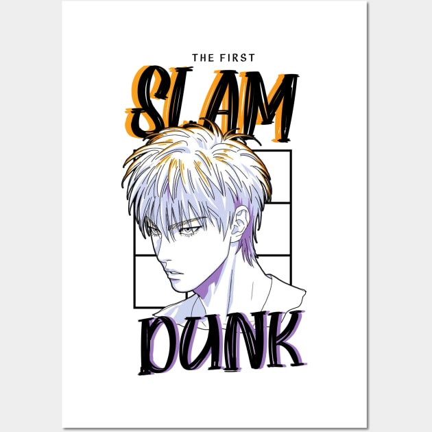 Rukawa - The First Slam Dunk Anime Wall Art by Nashida Said